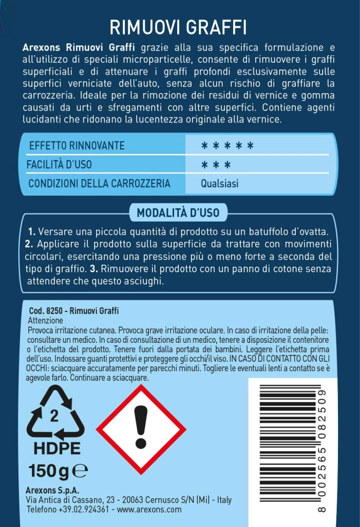 Arexons RIMUOVI GRAFFI MIRAGE  ml. 150