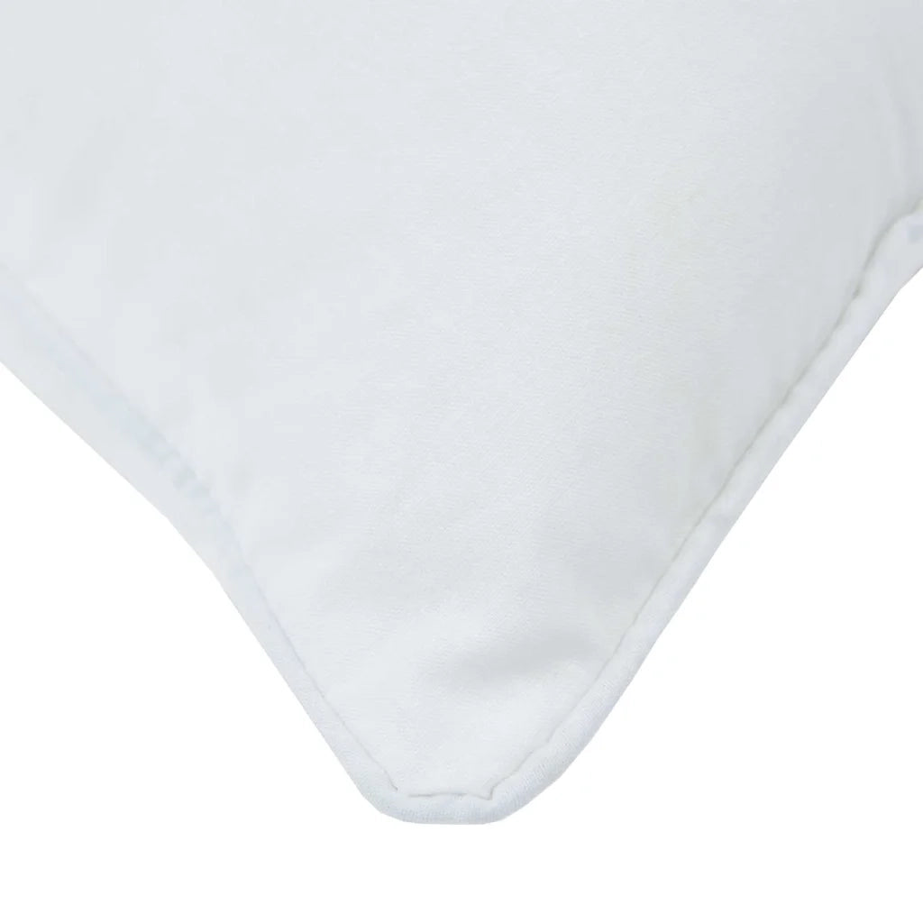Cuscino 2 pcs Bianco 51 x 51 x 20 cm Cotone e Poliestere 42007804
