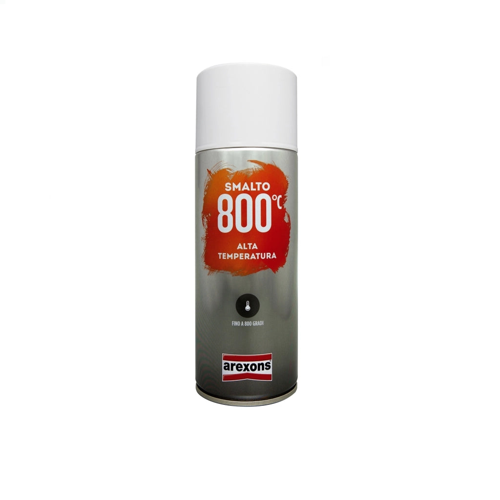 Smalto spray alta temperatura vernice fino 800°marmitte caldaie stufe + colori MARRONE