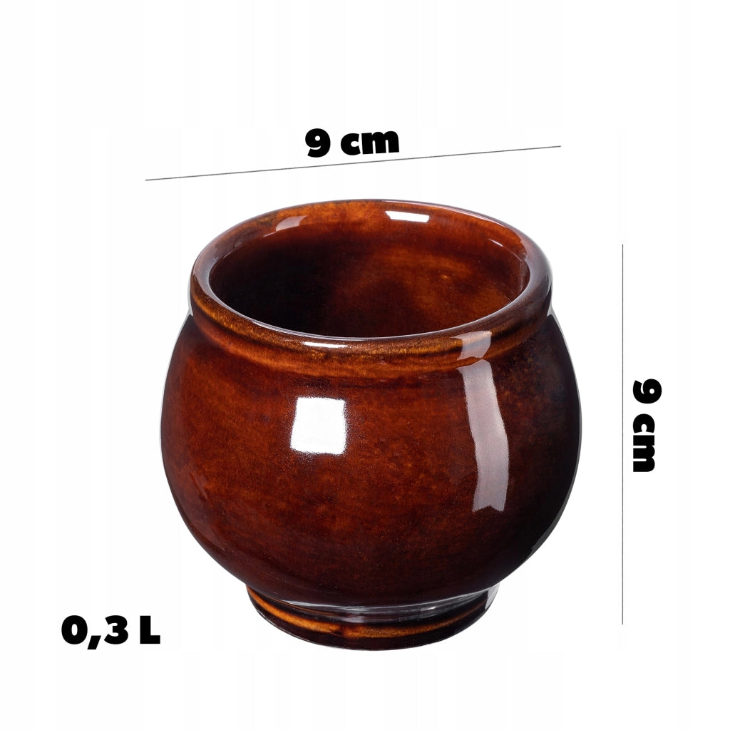 Set di 4 tazze da vin brulé KADAX da 300 ml in gres.