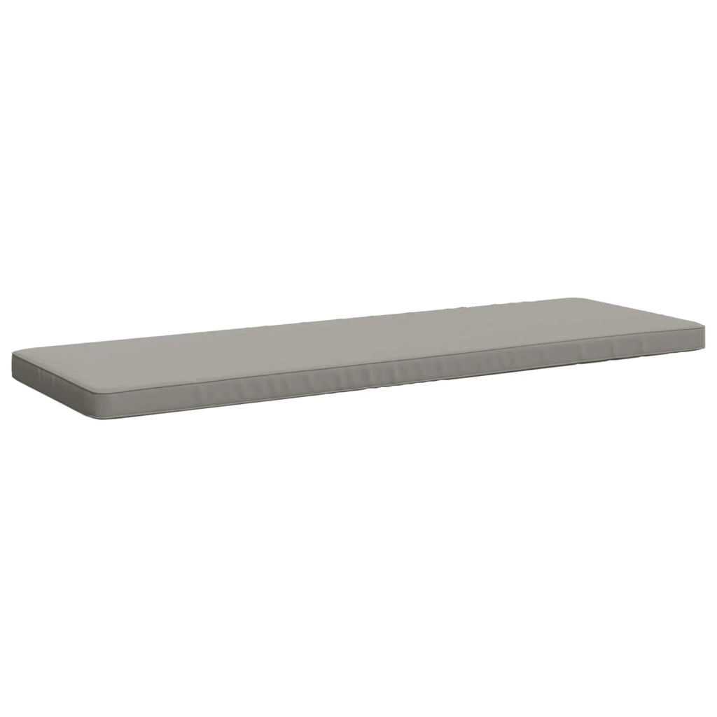 Cuscino per Panchina a 1 Pezzo VUGHT 100% Poliestere Grigio 952076