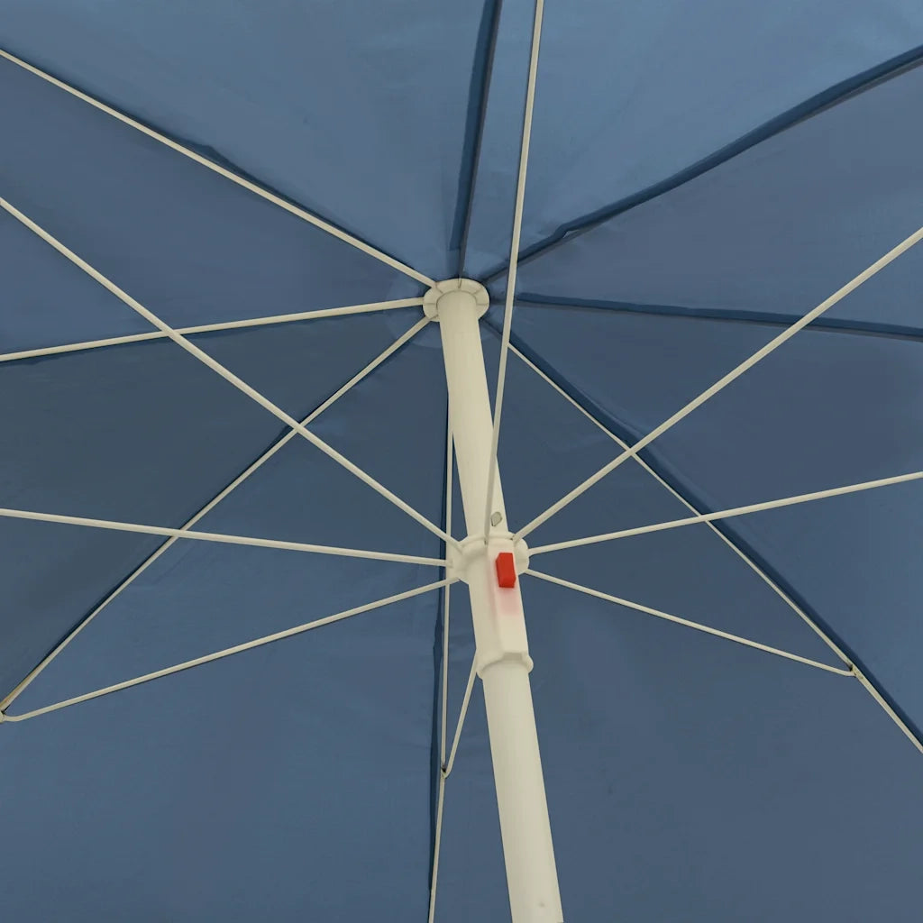 Ombrello | Parasolne da Spiaggia Blu 240 cm