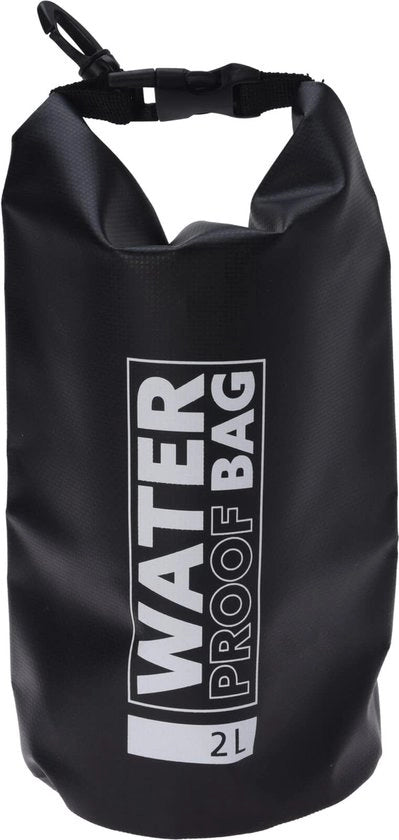 Zacca Robusta - Impermeabile - Protezione dall'Acqua - Polyester - Grappino di Sicurezza - Ideale per Spiaggia/Camping - Borsa Impermeabile