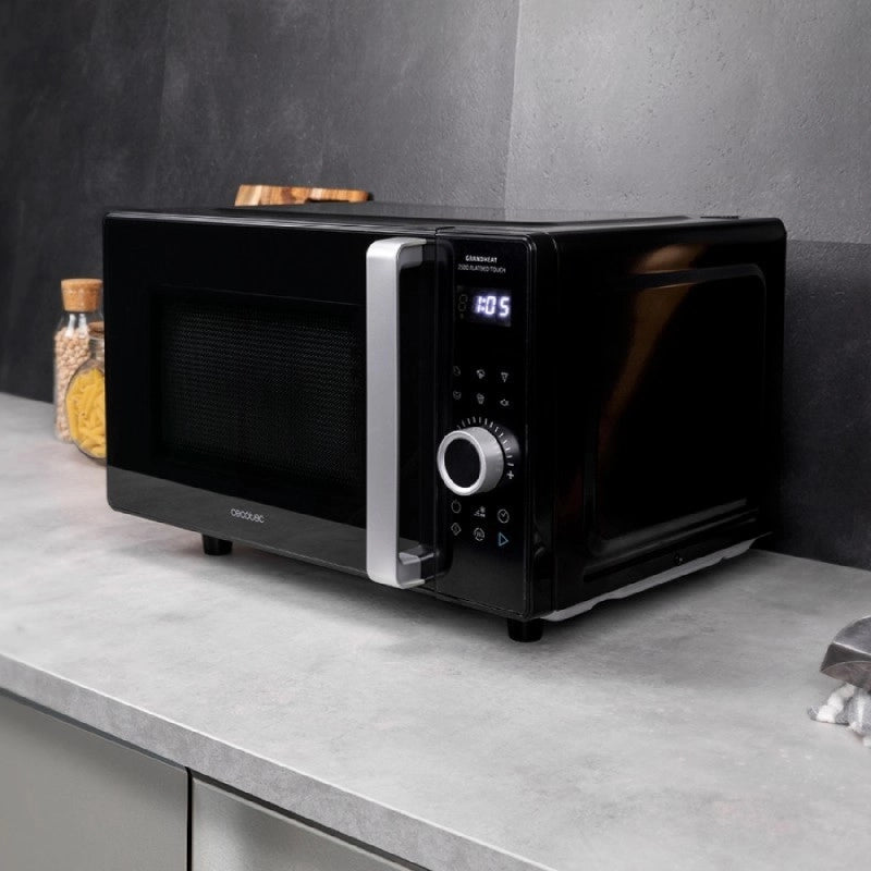 CECOTEC 01405 - Microonde senza piatto GrandHeat 2500 Flatbed Touch Black