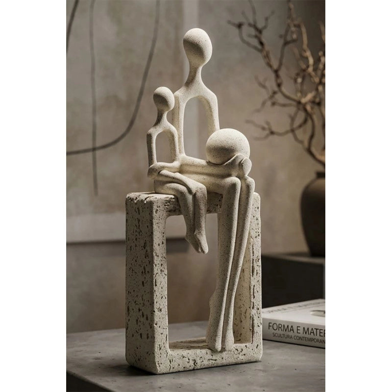 Statuetta Maternita' Stons cm 10x7,5x26