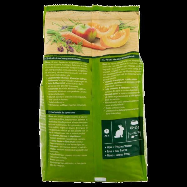 MENU CONIGLI NANI ALIMENTO COMPLETO 1 KG