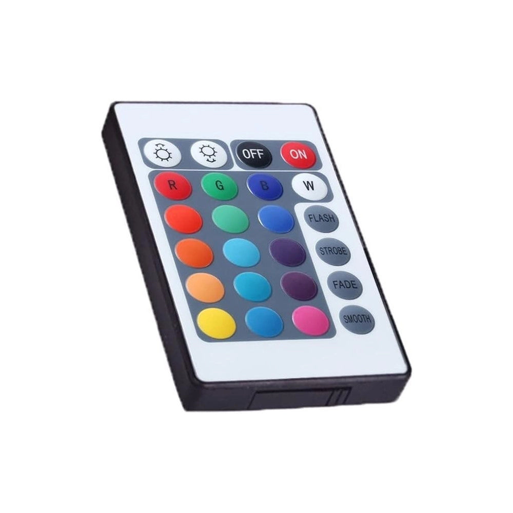 Trade Shop - Lampadina Lampada Faretto Led Rgb Con Telecomando Luce Multicolor E27 Da Interno -