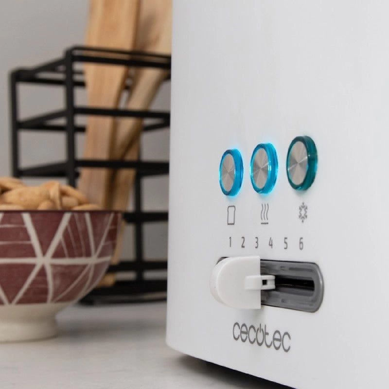 CECOTEC 03190 - Tostapane verticale Toast&Taste 16000 Extra White