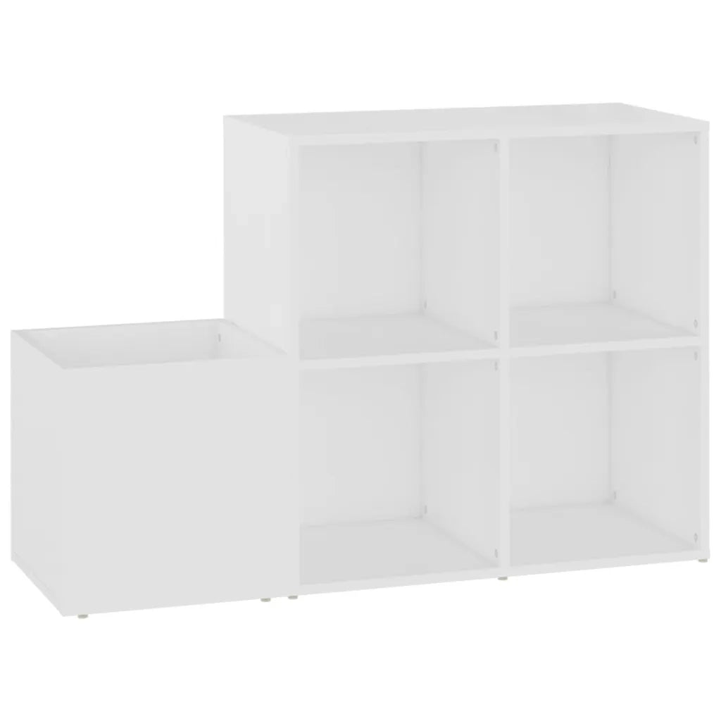 Scarpiera | Mobile per scarpe da Ingresso Bianca 105x35,5x70cm in Legno Multistrato