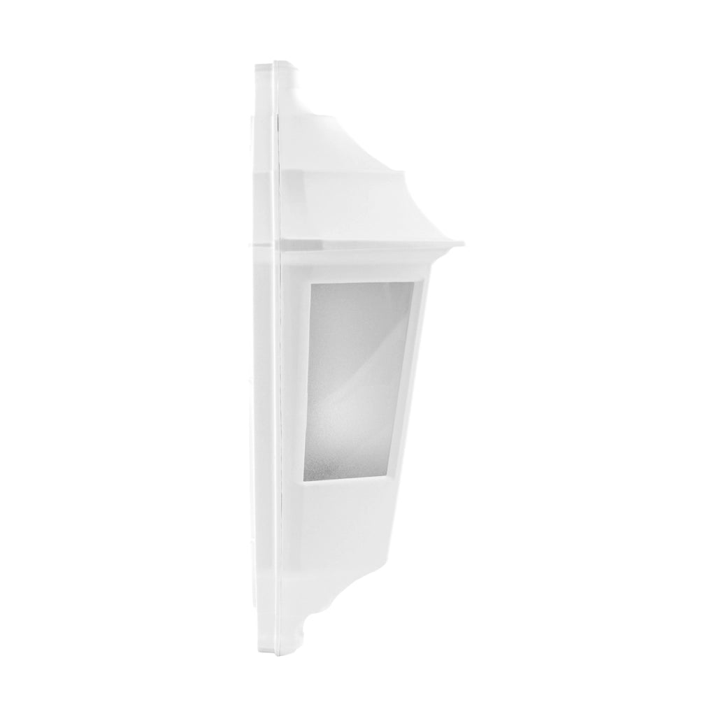 Applique esterno classico bianco E27 40W IP44 BEGONYA4 Struhm