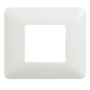 Placca Matix 2 moduli colore bianco