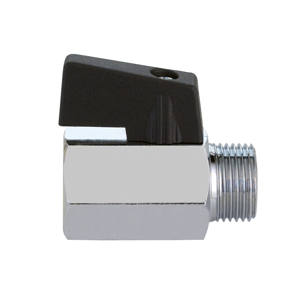 RUBINETTO A SFERA MASCHIO FEMMINA CROMATO- 3/4  DN 12  PN 10- FIV- pezzi 1