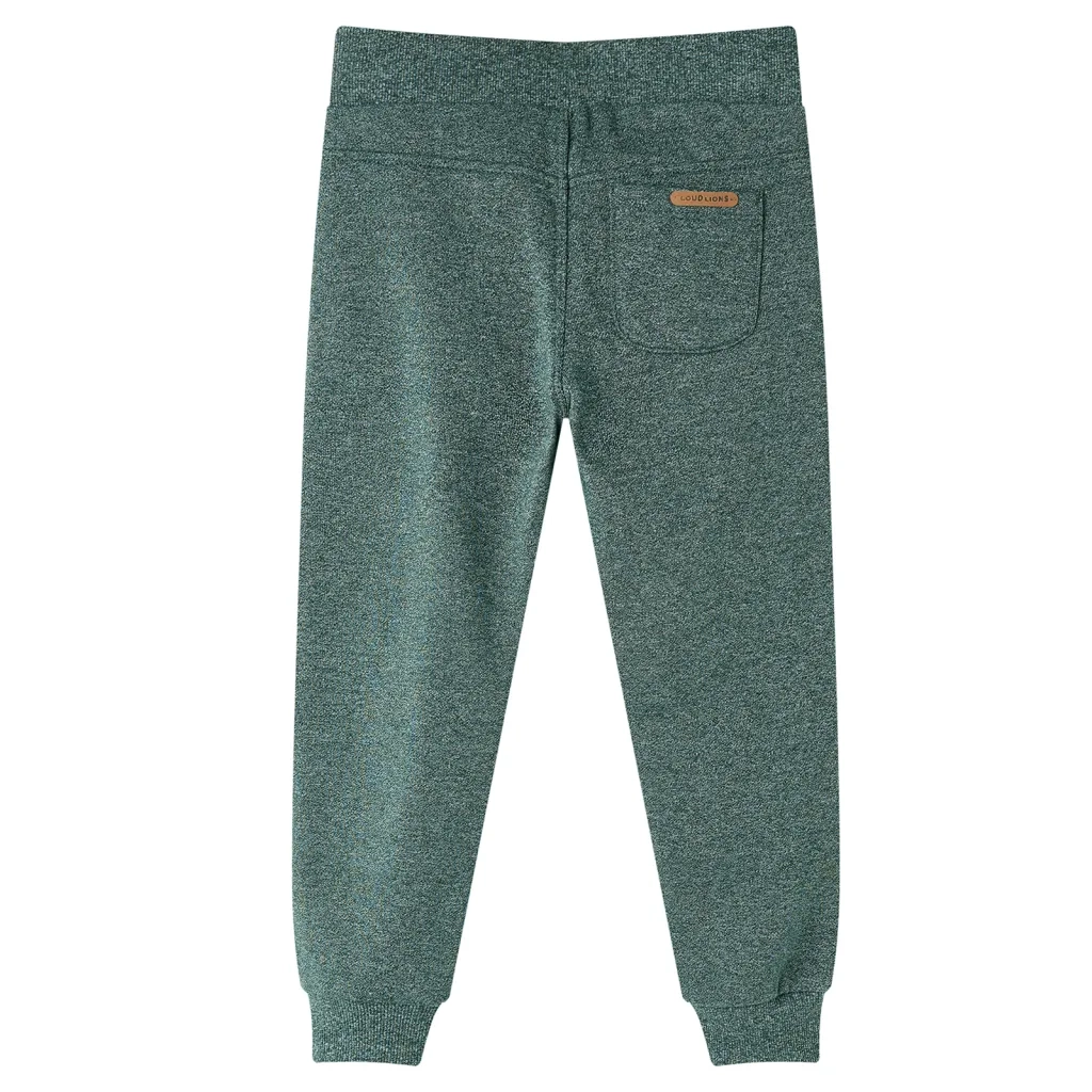 Pantaloni Tuta per Bambini Verde Scuro 92 12914