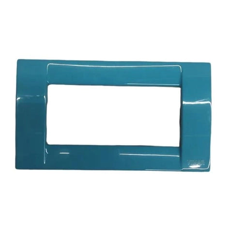 VIMAR IDEA - PLACCA 4 MODULI TURCHESE