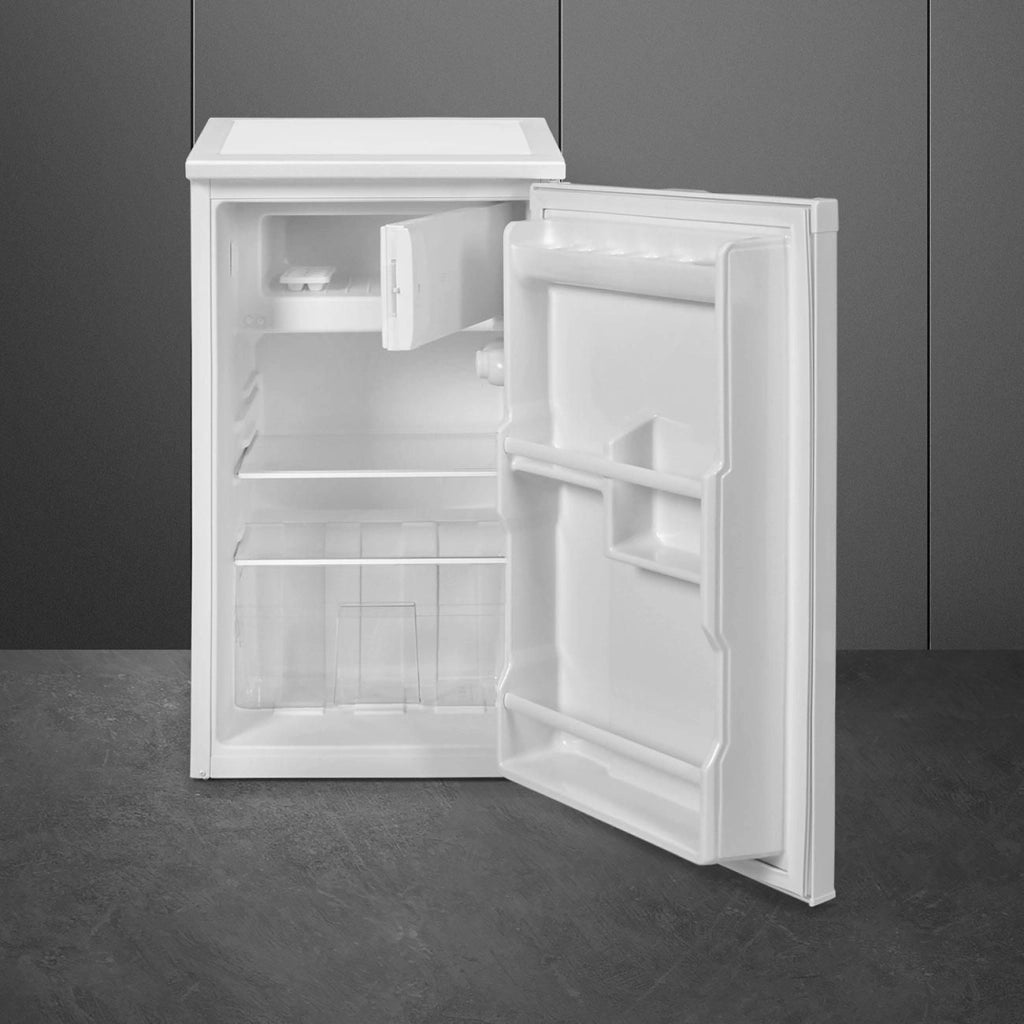 Smeg FS08EW Frigorifero Monoporta Sottotavolo 82 L 83.8 cm Classe E 41 dB Statico Porta Reversibile colore Bianco