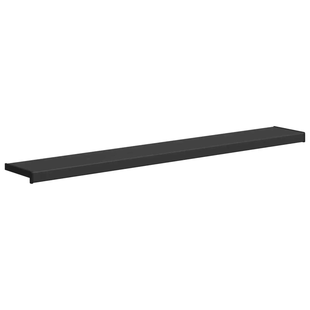 Soglia della Finestra Nero con Venature del Legno PVC CFW2210793