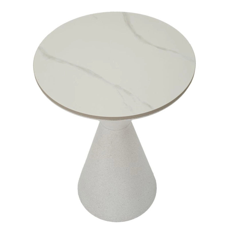 Tavolinetto White Double cm ø 44,5x63
