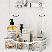 Doucherek senza foratura - argento - acciaio inox