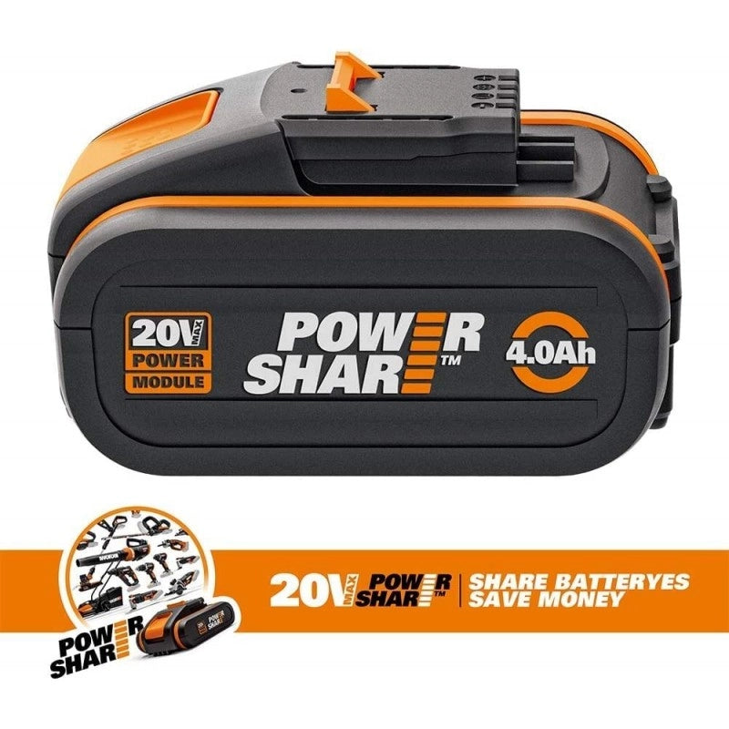 Batteria 20V/4.0Ah Lithio Worx Wa3553