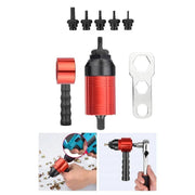 Trade Shop - Adattatore Per Rivetti Elettrici Per Trapano A Batteria M3 M4 M5 M6 M8 Utensili -