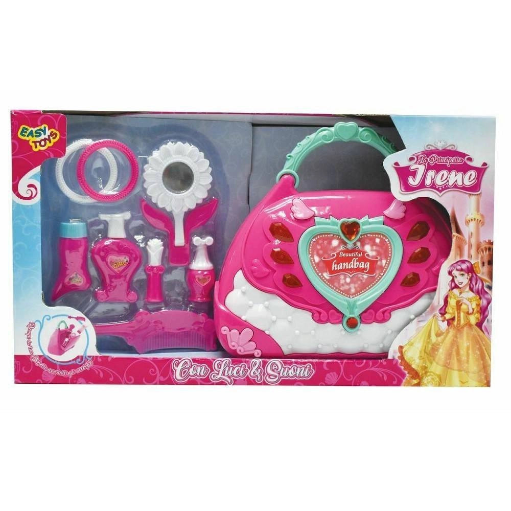 Trade Shop - La Principessa Irene Borsa Con Accessori Luci E Suoni Giocattolo Gioco Bambini -
