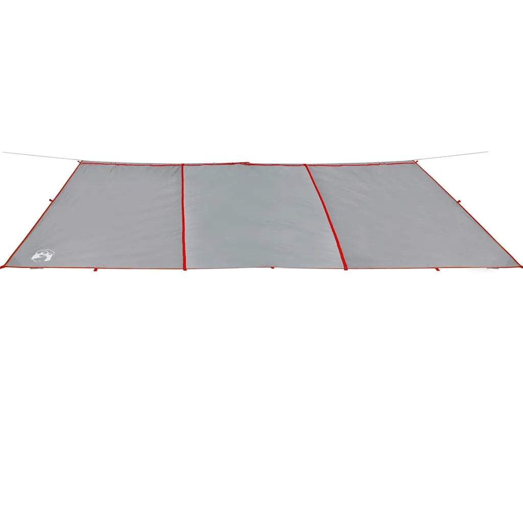 Telone da Campeggio Grigio/Arancione 420x440 cm Impermeabile 94678