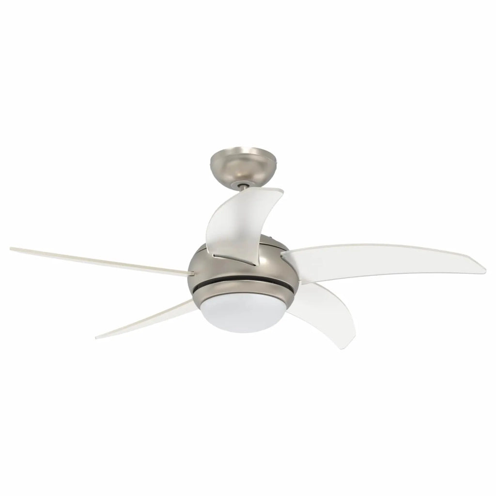 Ventilatore da soffitto con luce e telecomando Ø 110 cm 42035651