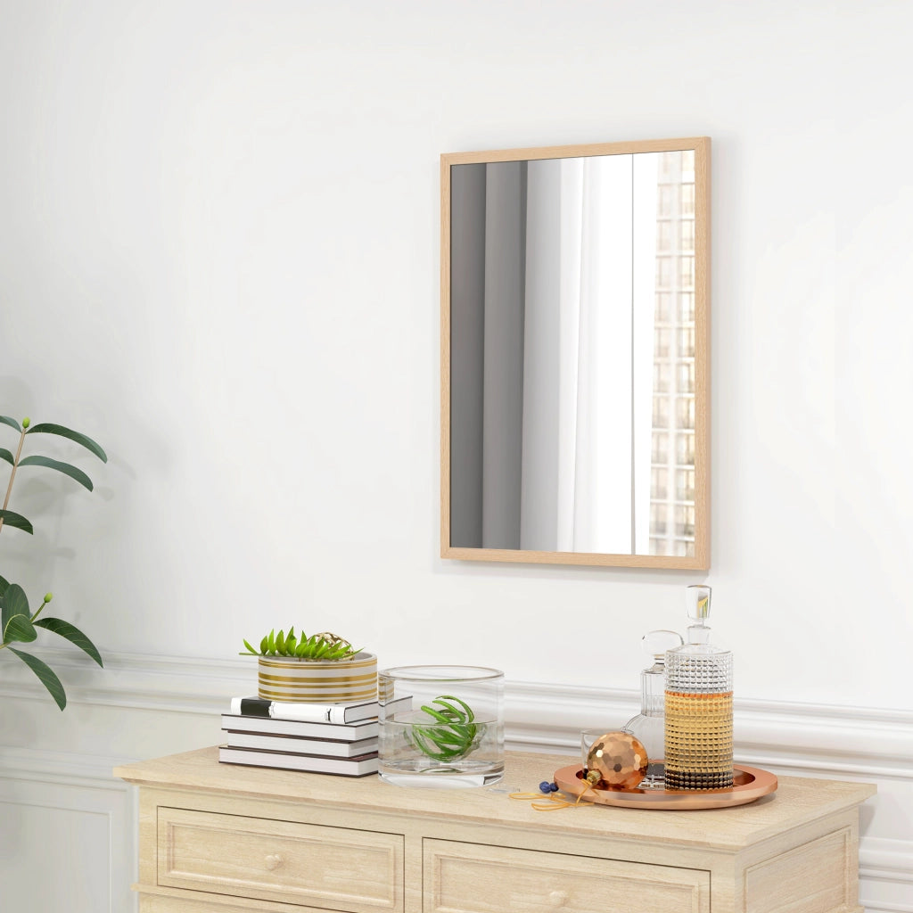 Specchio da Parete 50x70 cm ¨C Zephmum ¨C Legno