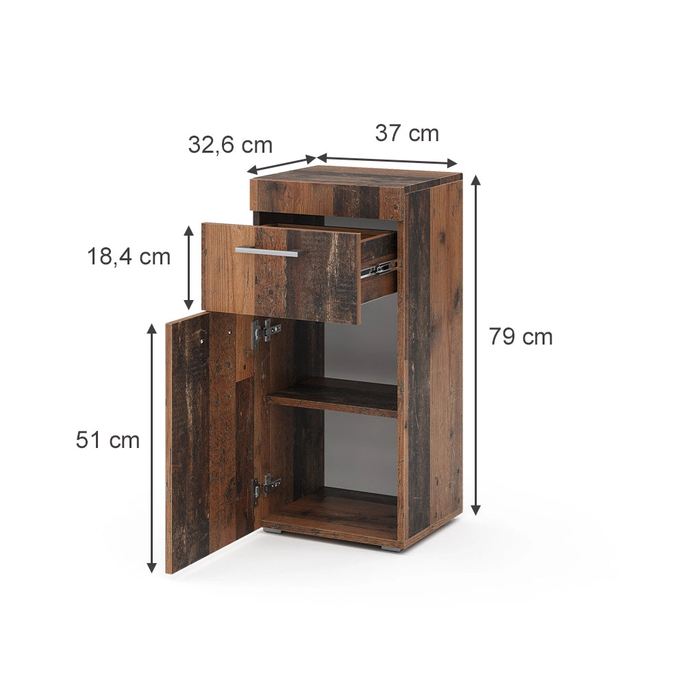 Vicco mobiletto bagno Oldstyle 37 x 79 cm
