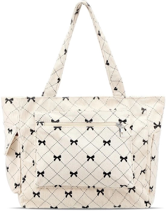 Borsa a tracolla grande - stile e design - misura 40cm x 29cm x 13cm - materiale ecologico