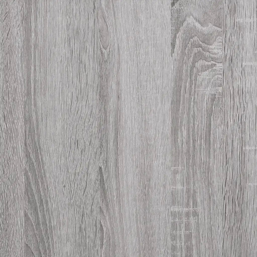 Letto singolo | Letto per adulti | Giroletto Grigio Sonoma 90x200 cm in Legno Multistrato