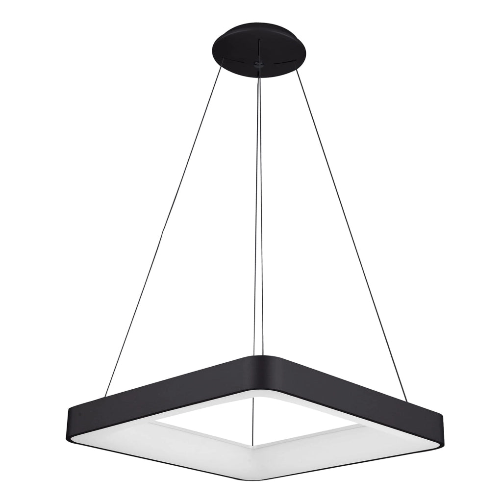Lampada a sospensione LED Italux Giacinto Ø60 nera