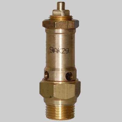 VALVOLA DI SICUREZZA A MOLLA TARABILE SCARICO LIBERO  11/4     OR