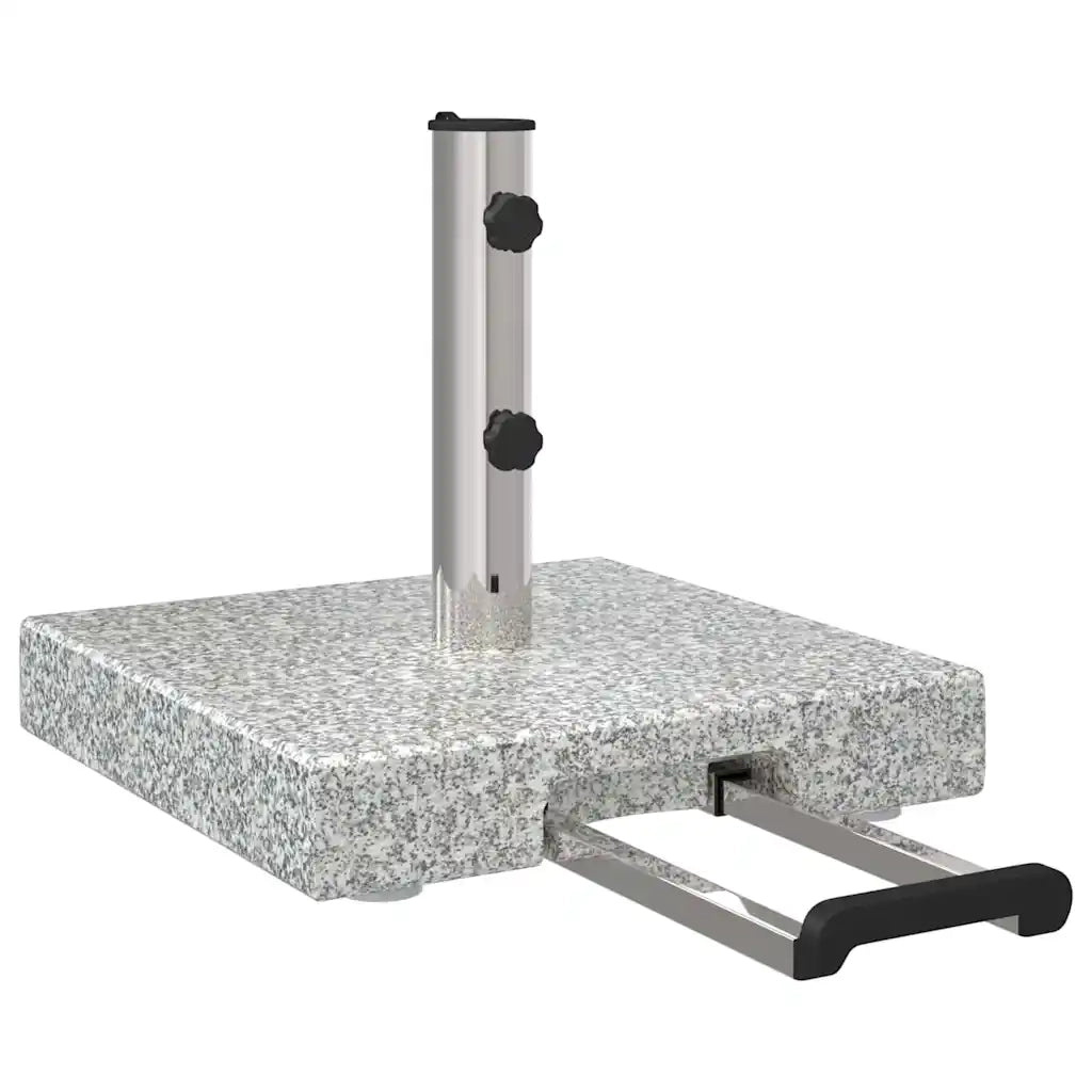 Base per ombrellone-Supporto per ombrellone Grigio 41 x 41 x 37 cm Granito