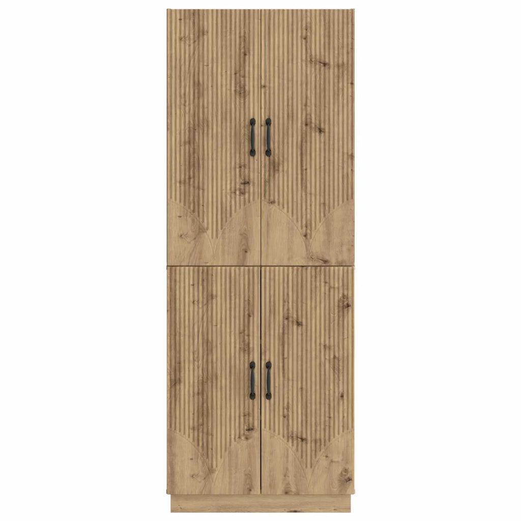 Set di armadi 2 pcs Rovere Artigianale Legno ingegnerizzato 3416789