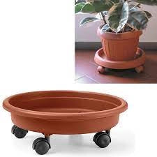 SOTTOVASO CON RUOTE Ø 40 cm