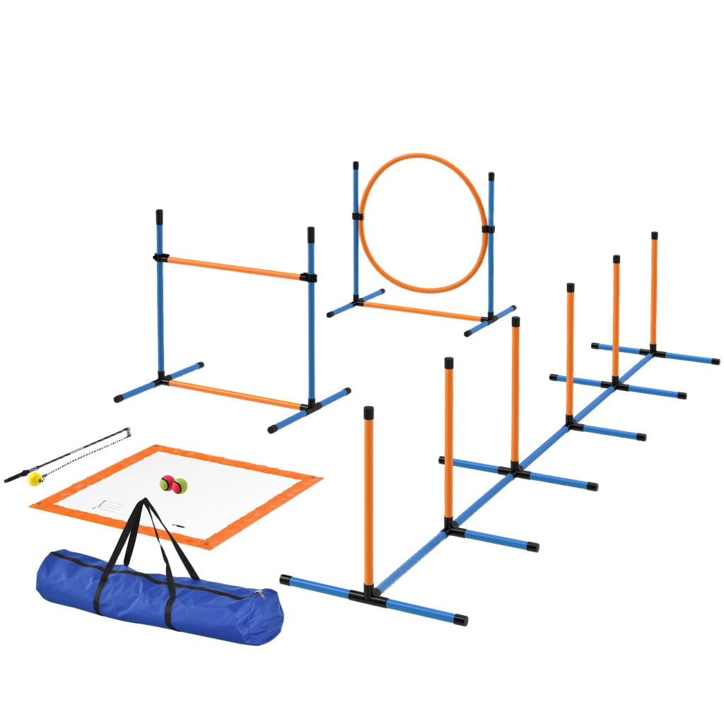 Set Agility per Cani 7 Pezzi ¨C Minimal ¨C Grigio