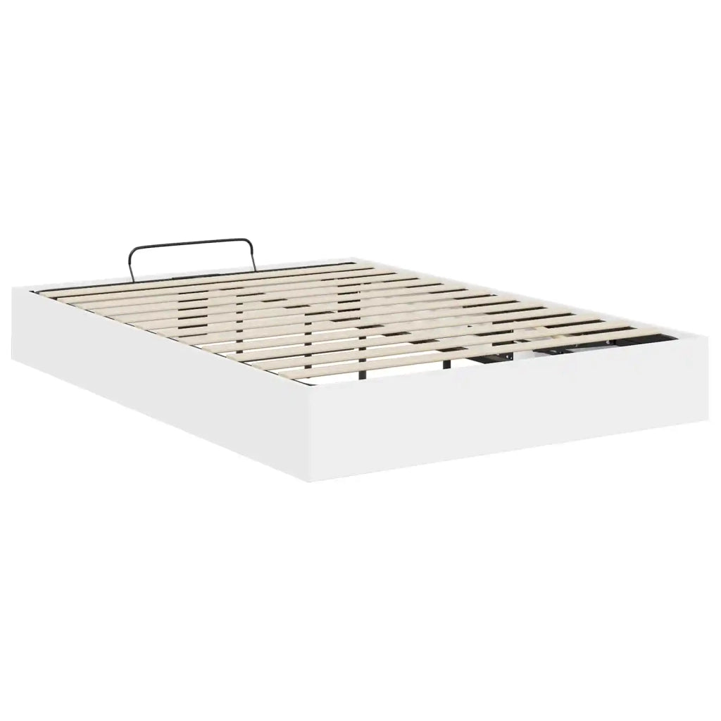 Letto ottomano Bianco 193 x 120 x 25 cm Truciolare