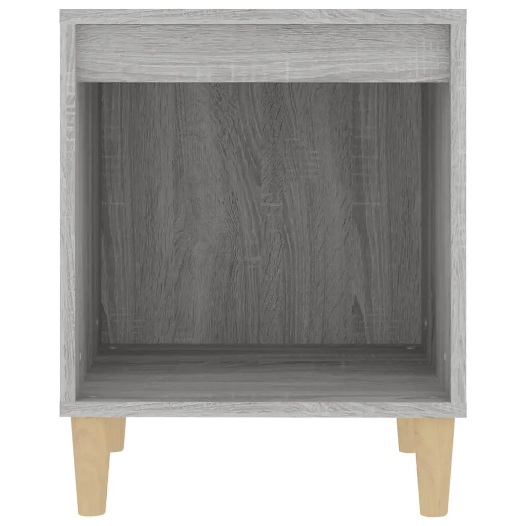 Comodino | Armadio da Notte | Mobiletto da notte Grigio Sonoma 40x35x50 cm