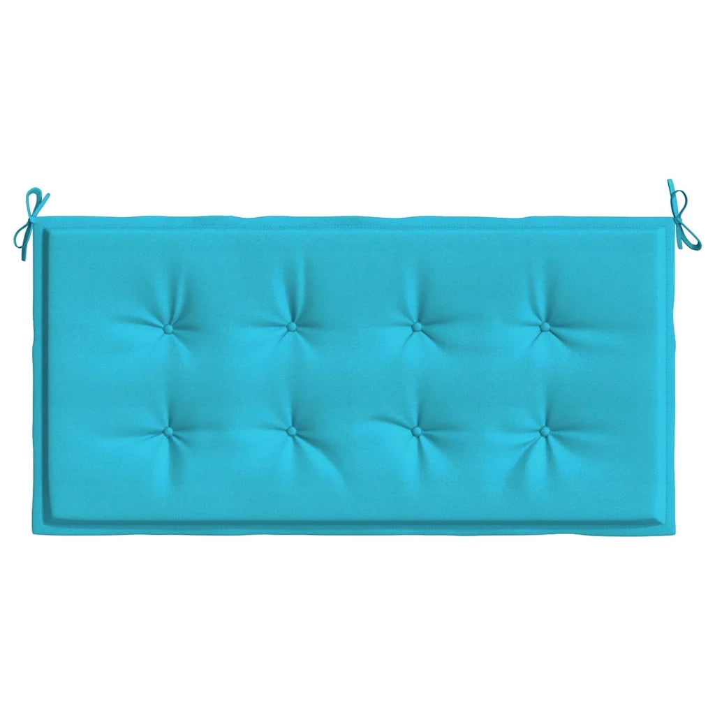Cuscino per Sedia Turchese 100 x 50 x 3 cm Tessuto Oxford 361119