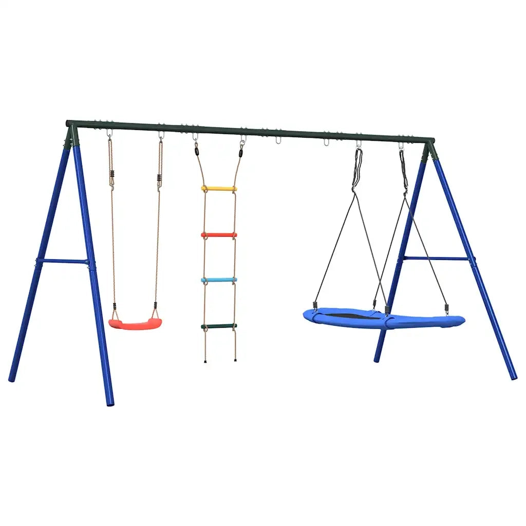 Set Gioco da Esterno con Altalena Scala e Altalena a Nido CFW3136050
