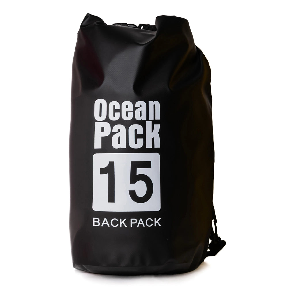 Semarese, Borsa Impermeabile Capacità 15 lt, Nero