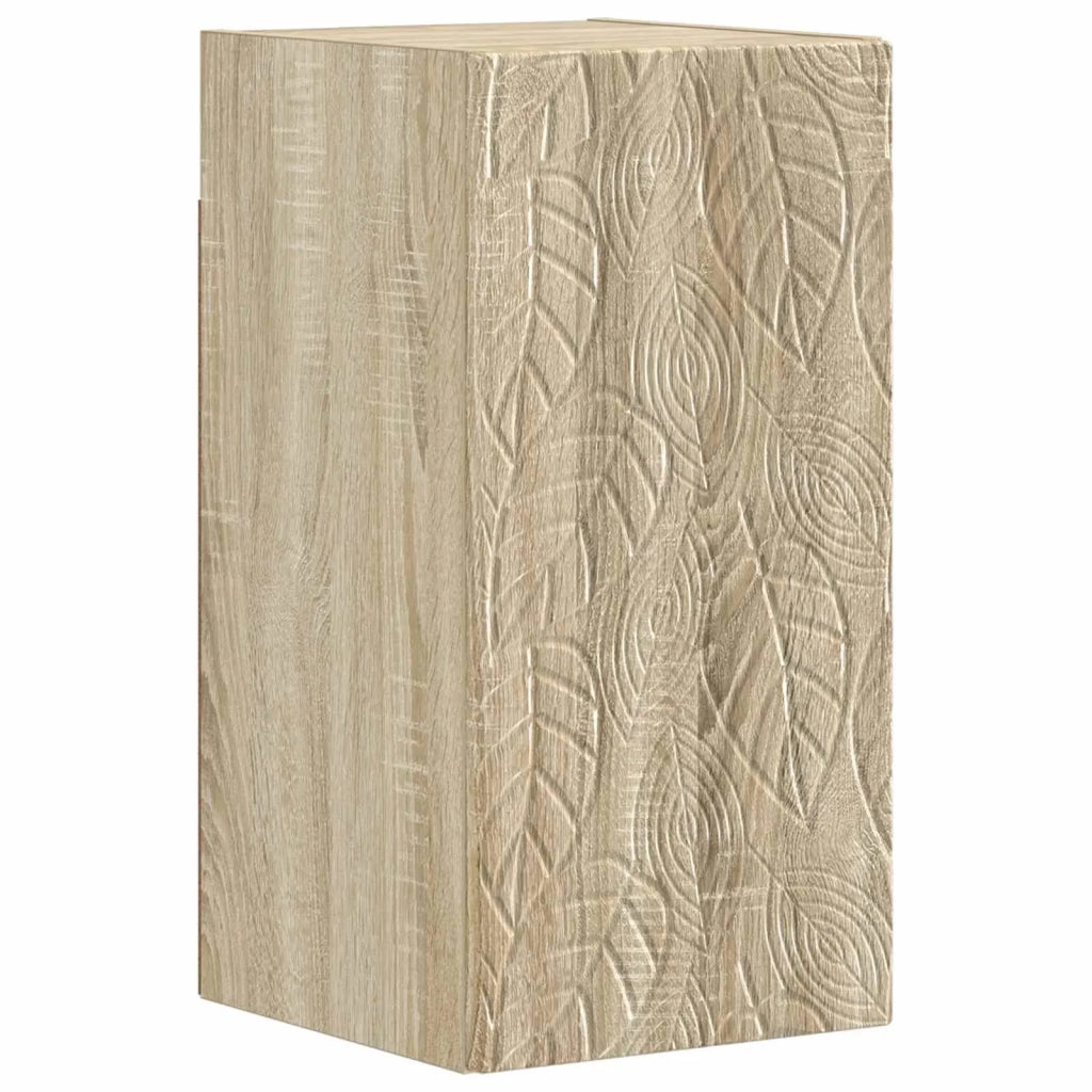 Set di armadietti da bagno in 3 pezzi DELFT Rovere Sonoma 3417785