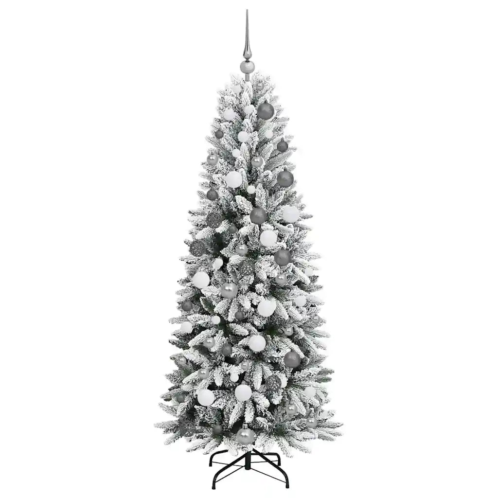 Albero di Natale artificiale con 300 LED Bianco 180 cm