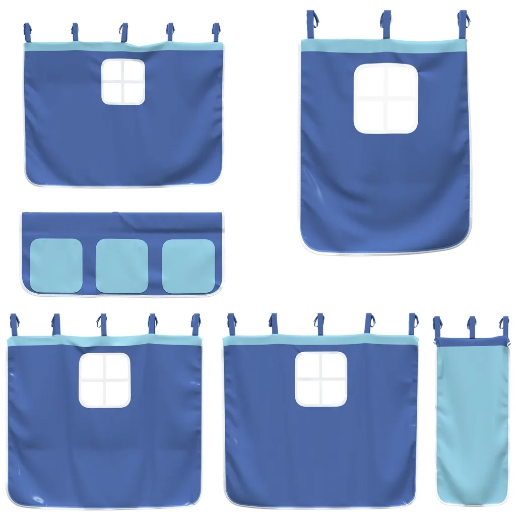 Tende per Letto a Soppalco Blu in Poliestere CFW3074697