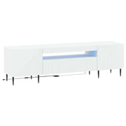 Mobile TV LED Bianco Legno ingegnerizzato 896905