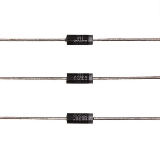 50 pezzi 1N5353B 1N5353 Diodo Zener 5W 16V DO-15(CASE17-02) Diodi axiali 5 Watt 16 Volt - confezione in bulk - diodi ad alta tensione