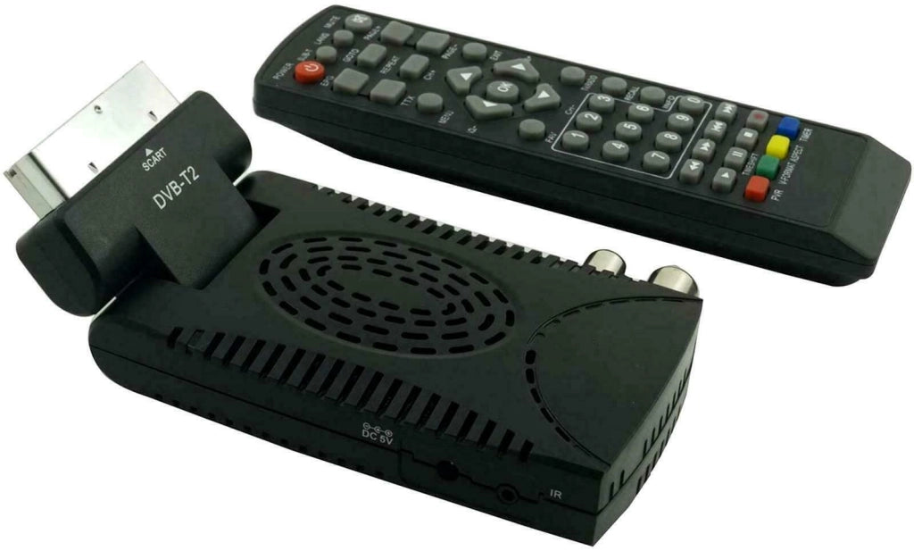DECODER DVB-T2 HD 1080P DIGITALE TERRESTRE HDMI SCART MPEG4 JPEG USB BN-B333