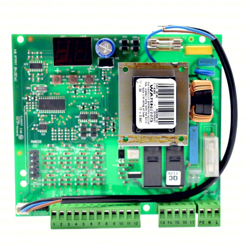 FAAC 740D CENTRALINA SCHEDA ELETTRONICA 202269 CANCELLI SCORREVOLE 740 MOTORE