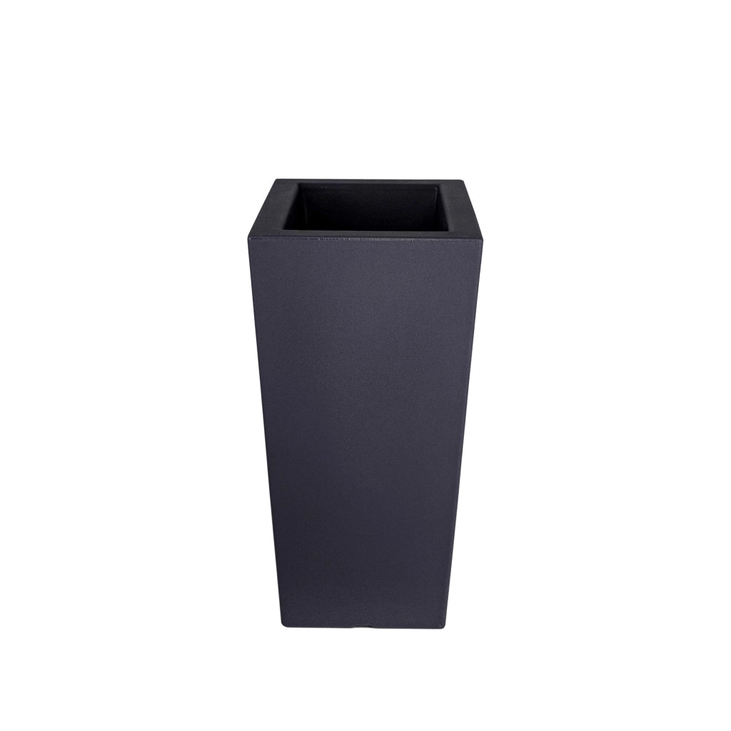 Cheonda - Teraplast Schio Pflanzkasten, Höhe 50 cm, Anthrazit